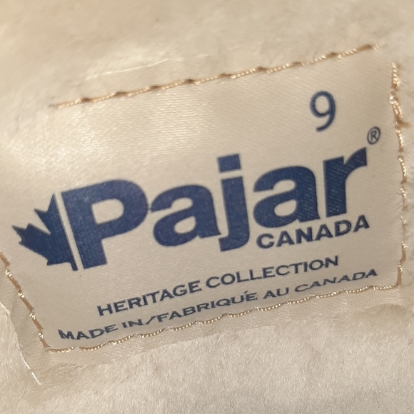 BRAND NEW PAJAR suede and leather winter boots shearling lining MADE IN CANADA - Picture 9 of 16